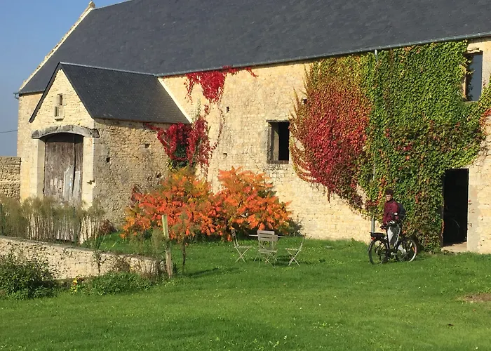 לינה וארוחת בוקר La Ferme Manoir Saint Barthelemy Juaye-Mondaye